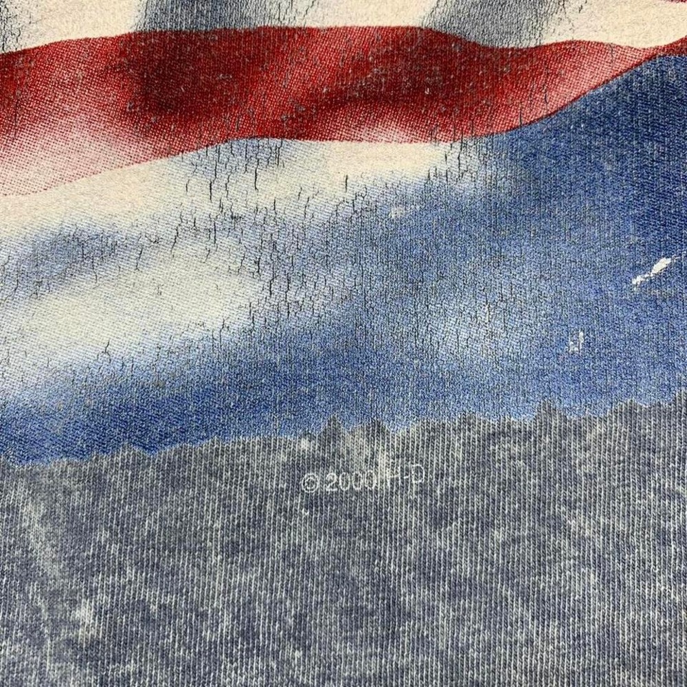 Vintage 2000s Harley Davidson The American Dream T-shirt Size XL - Picture 3 of 8